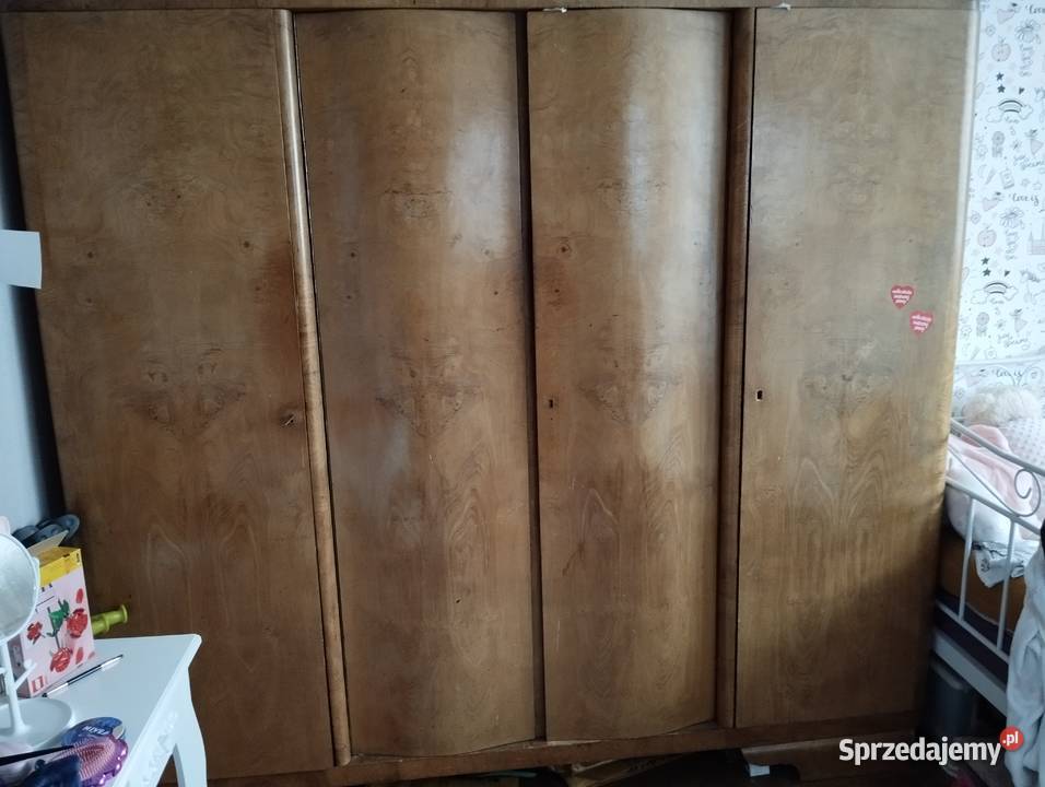 Szafa antyczna czterodrzwiowa Meble Września sprzedam