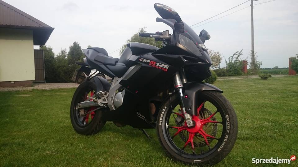 Derbi GPR 125 Racing 2T A1 B łańcuch Motocykle i skutery Kłoda