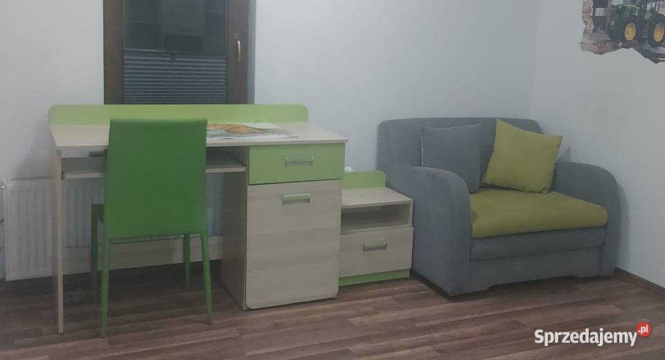 Meblościanka młodzieżowa dwie sofy amerykanki I 40cm śląskie Pisarzowice