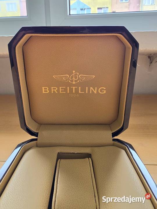 Pudełko kaseta do zegarków breitling Białogard