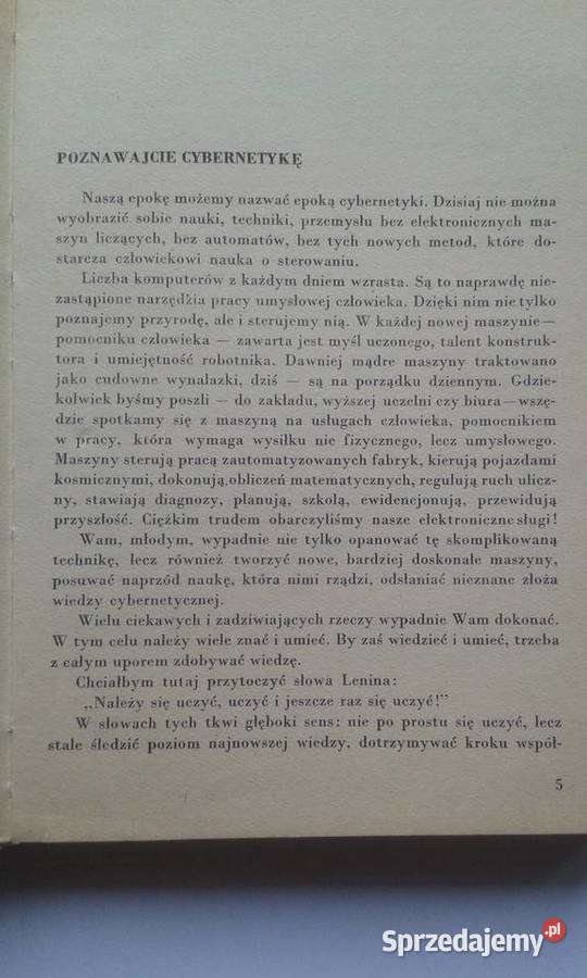 Maleńka encyklopedia wielkiej cybernetyki Wiktor Gdynia