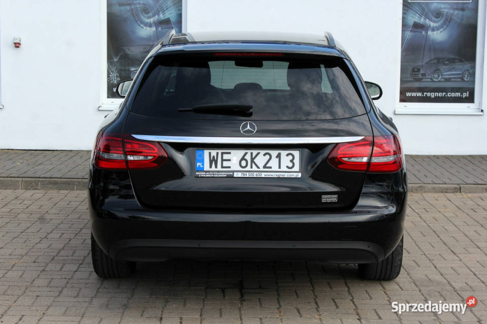 Mercedes C 200 Exclusive FV23 160 ASO Navi LED nieuszkodzony Mercedes-Benz mazowieckie Sokołów