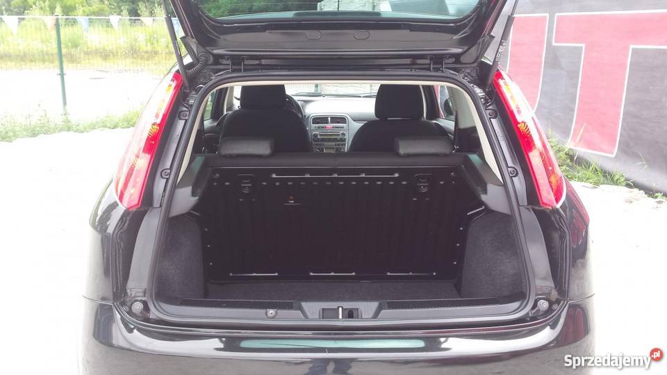 Fiat Grande Punto czarny elektryczne szyby Samochody osobowe Strzegom