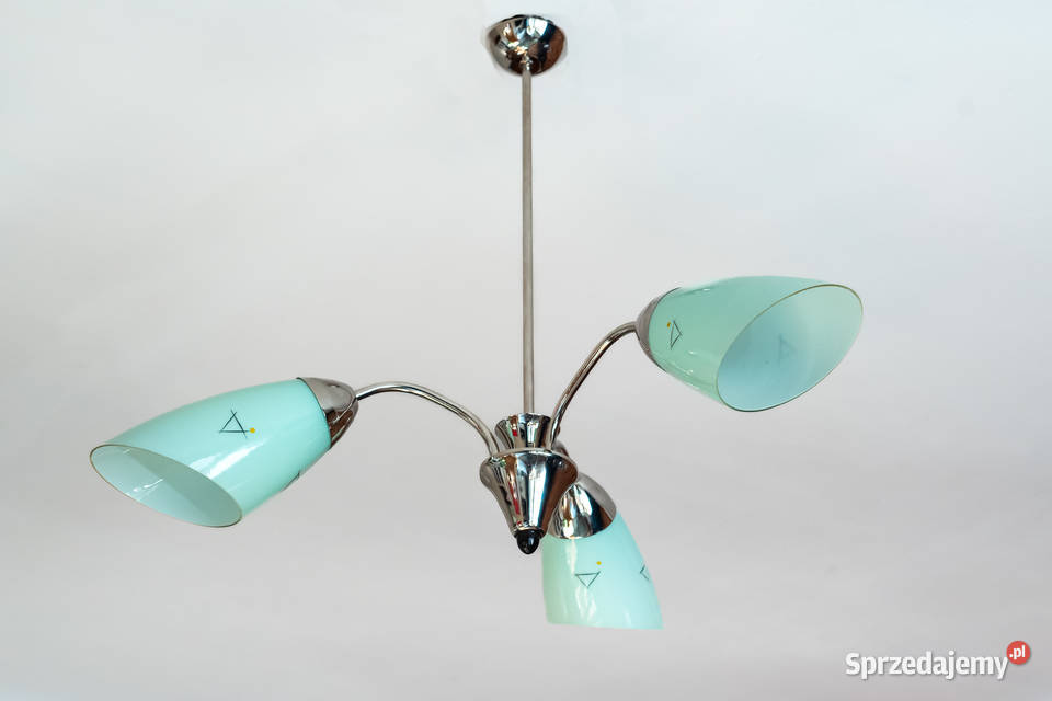 Żyrandol lata 60 Look PopArt MidCentury Vintage