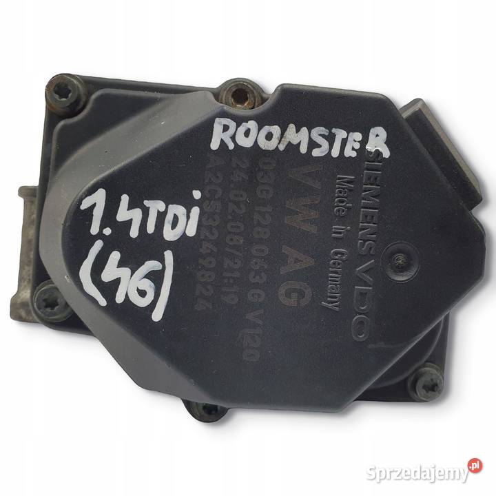 PRZEPUSTNICA Skoda Roomster 14 TDI 03G128063G osobowe Chełm