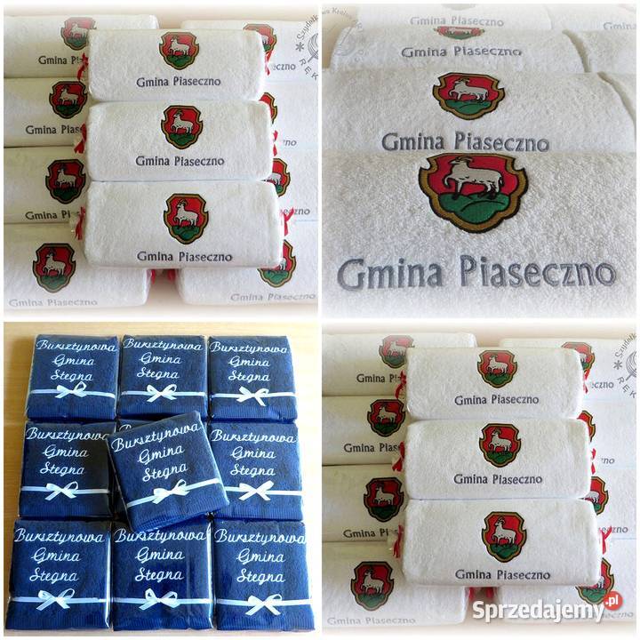 Ręcznik kosmetyczny z LOGO FIRMY salon piękności Toruń