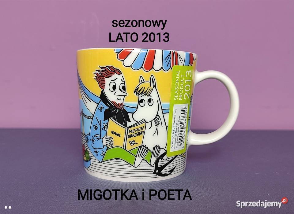 Muminki KUBEK Moomin Arabia Finland sezon LATO Pozostałe