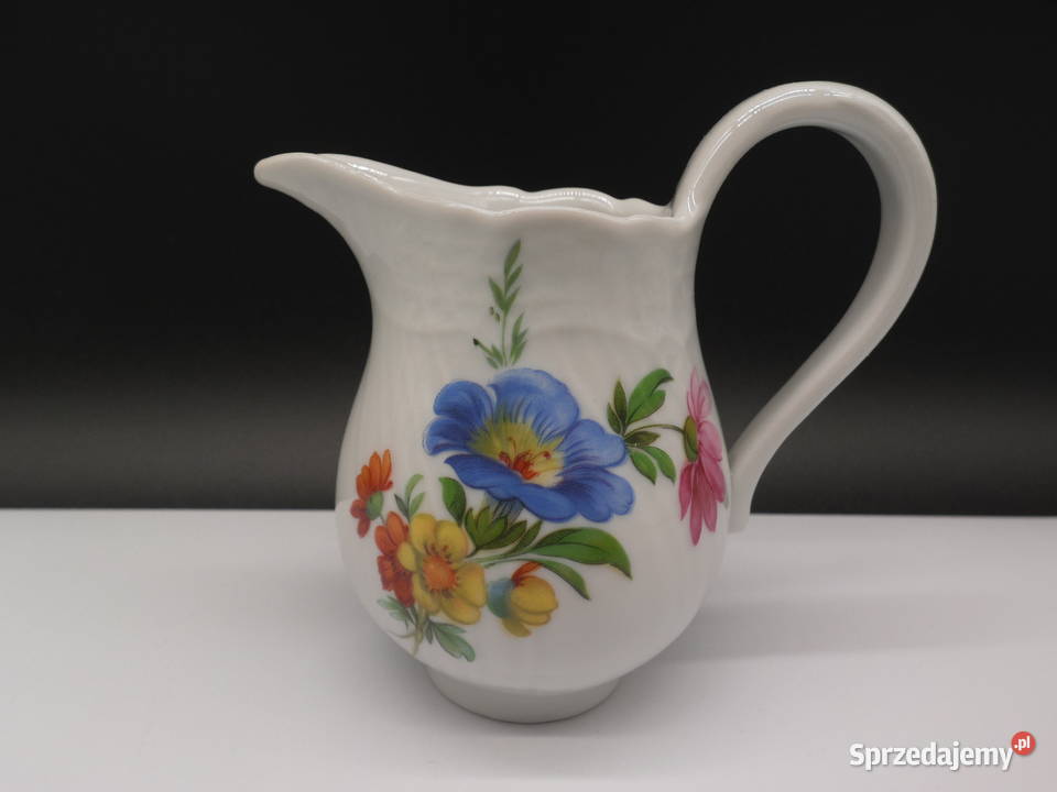 Porcelanowy mlecznik dzbanek na mleko Raszków
