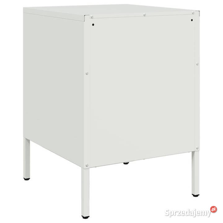 Szafki nocne 2 białe 36x39x505 stal WM842933 Nocne Warszawa