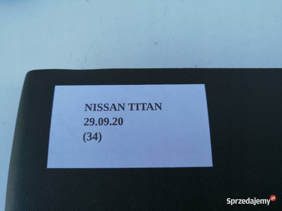PORĘCZ PODŁOKIETNIK PRZÓD PRZEDNI NISSAN TITAN wielkopolskie Nowy Tomyśl