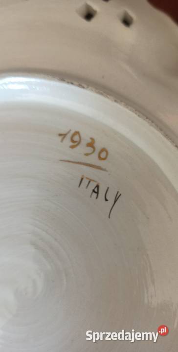 Wspaniała Patera ażury Italy 1930
Ręcznie Gdańsk