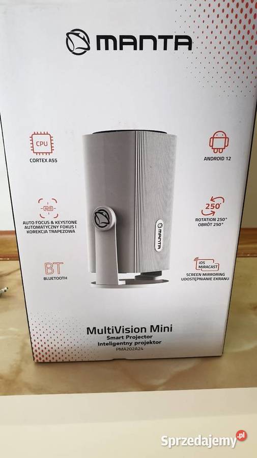 Projektor Multimedialny Full HD 4k Manta Puszczykowo