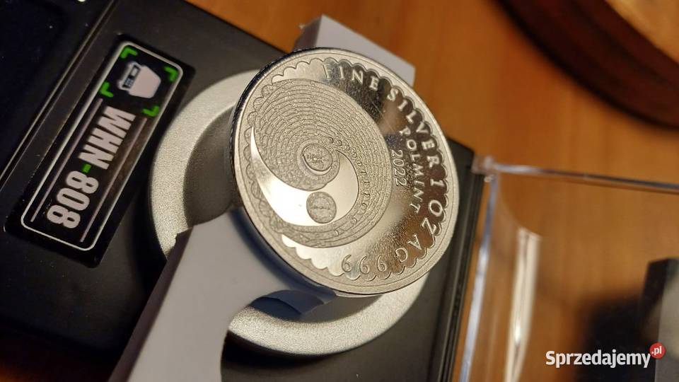 Srebrna moneta Polmint Luna 1 oz 2022 POLSKA Kolekcje śląskie Bielsko-Biała