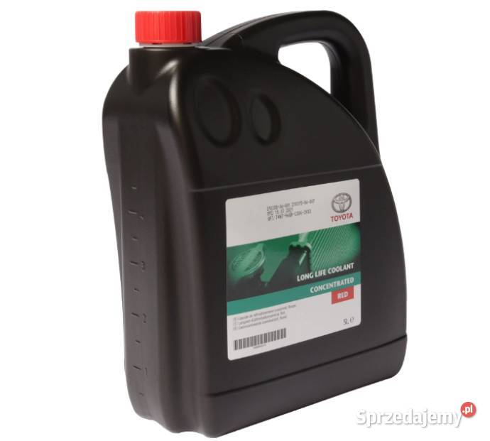 TOYOTA Plyn chlodniczy czerwony 5L koncentrat
