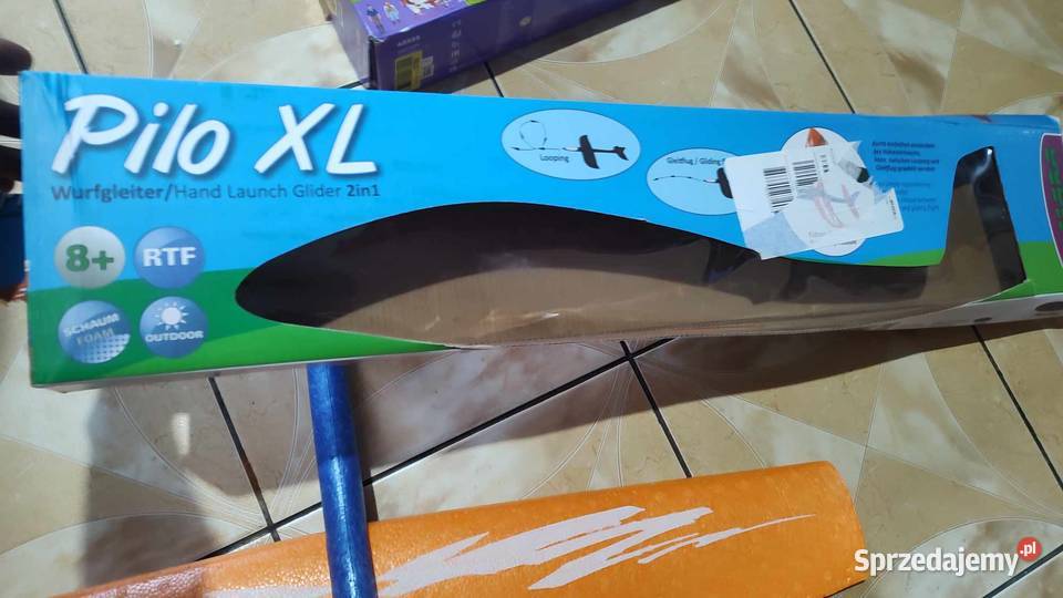 Jamara Samolot Piankowy Pilo Xl Niebieski 8 Książ Wielkopolski