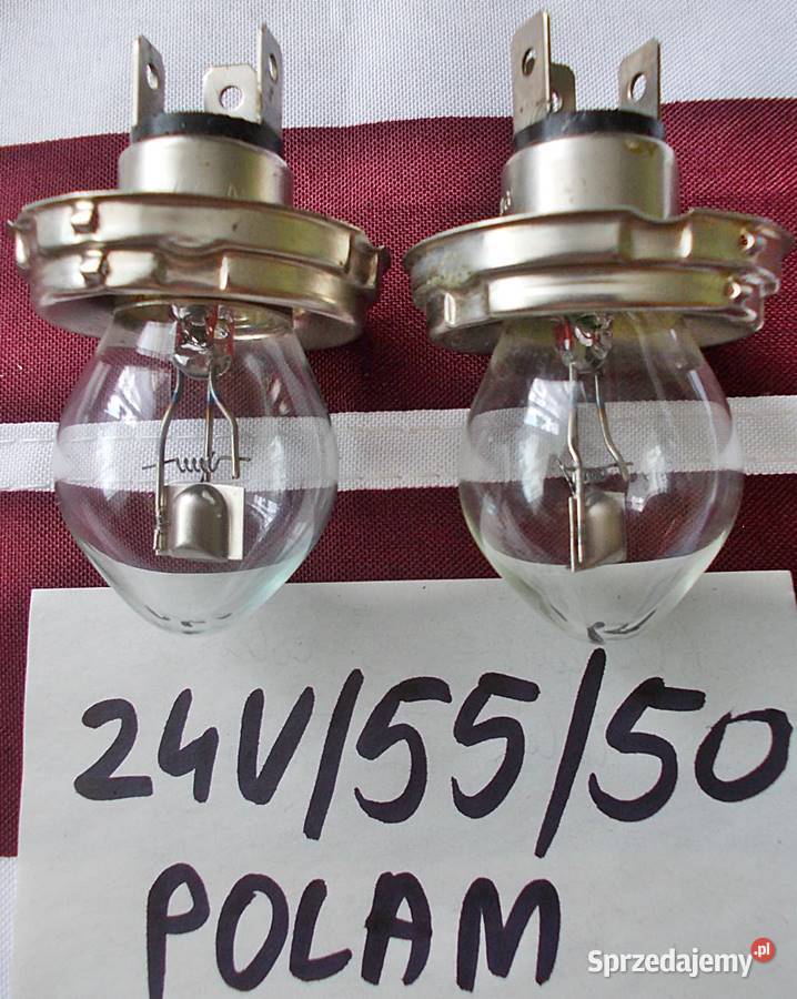 Żarówki reflektorowe 24 V 55 50 W R 2 Polam Ostrów Wielkopolski