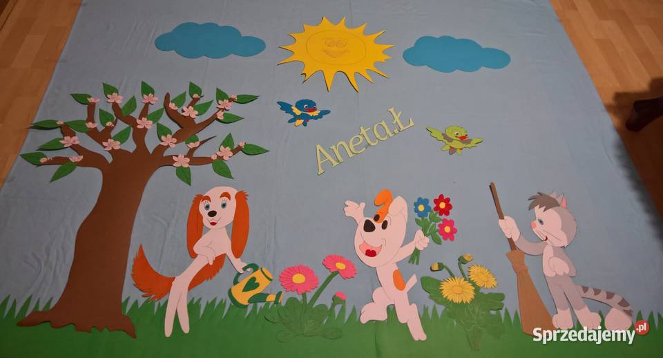 Dekoracje bajkowe z brystolu dowolna bajka mazowieckie Garwolin