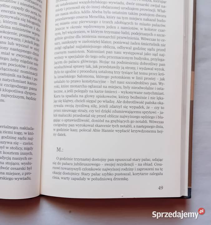 Ryszard Kapuściński Cesarz Agora 2008 r Wydanie Koźminek