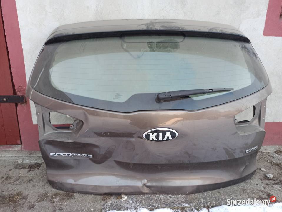 Tylnia szyba Kia Sportage 3 razem z klapą łódzkie Sieradz sprzedam