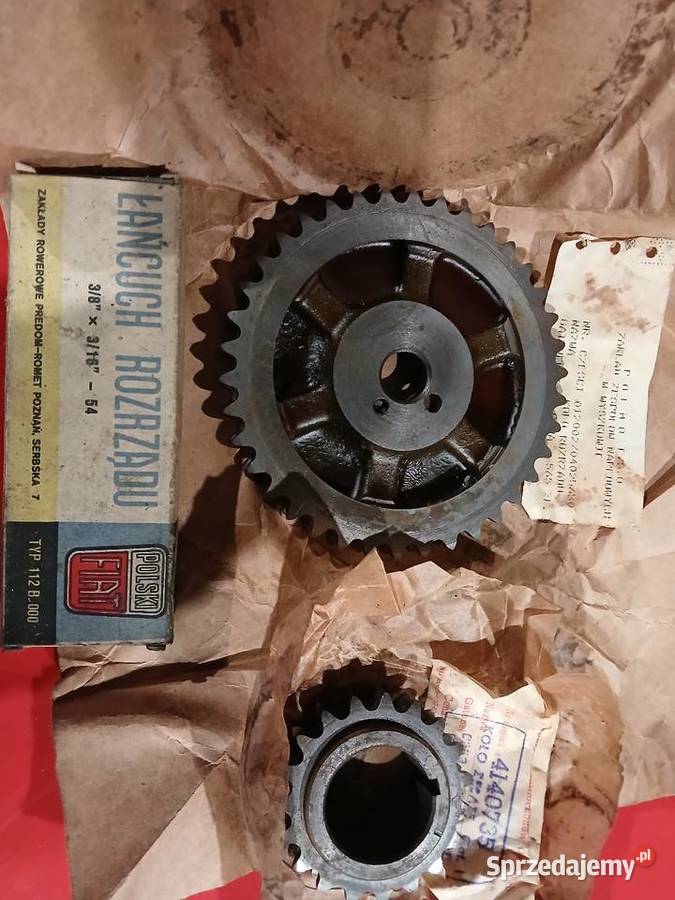 Kompletny rozrząd do Fiata 125p osobowe Motoryzacja Koluszki