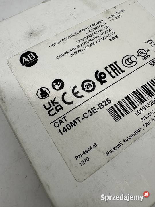 Allen Bradley 140MTC3EB25 Rozłącznik silnikowy Warszawa