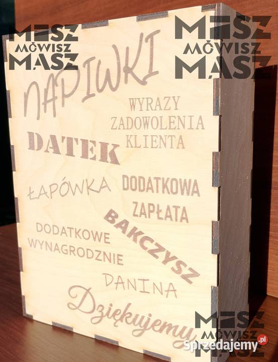 Skarbonka na napiwki datek bakczysz sprzedam
