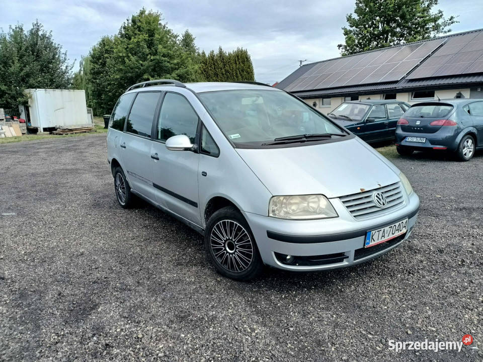 Volkswagen Sharan Vw Sharan 19TDI 90 04r 7 os I Tarnów sprzedam