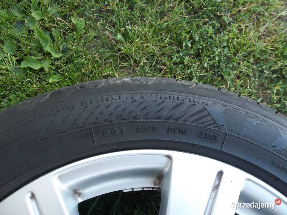 Alufelgi Audi 17 5x112 Goodyear Efficientgrip Iława