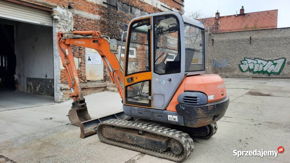 Minikoparka HITACHI model ZX35 Maszyny budowlane dolnośląskie