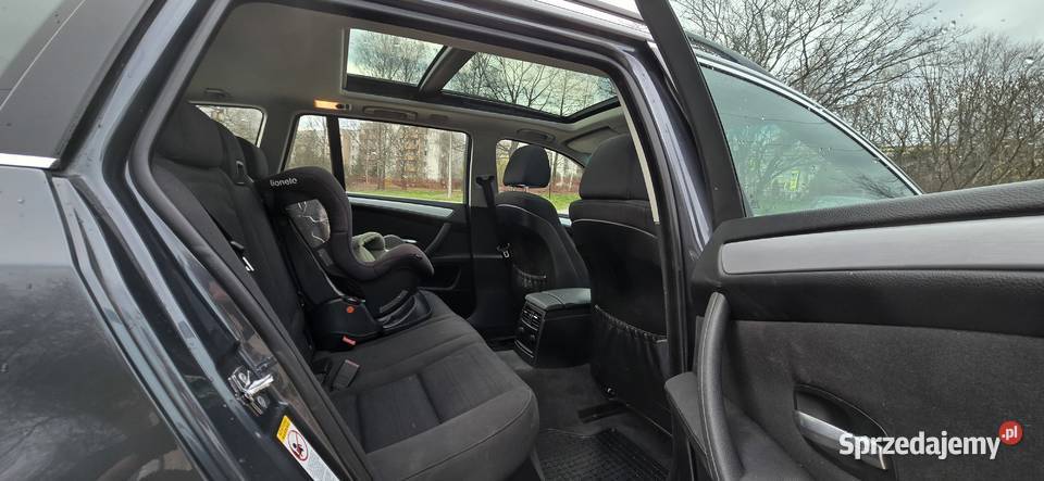BMW 5 E61 polift Mały przebieg Panorama Mkiera poduszka powietrzna Samochody osobowe Kraków