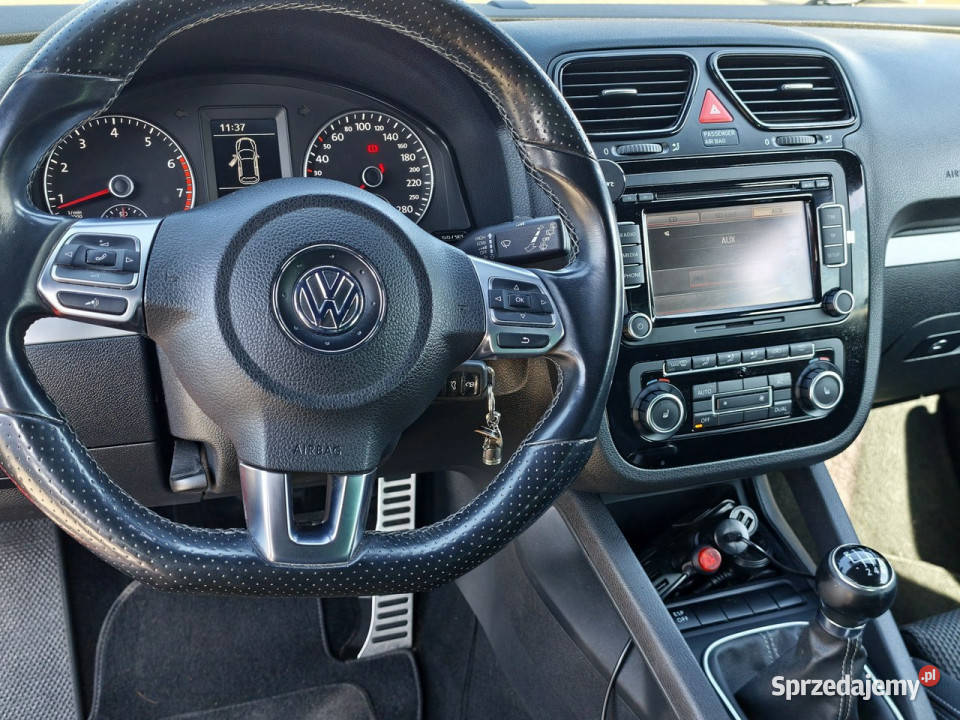 Volkswagen Scirocco 14TSI 122 Eu5 Sport Salon Zarejestrowany w Polsce śląskie Goczałkowice-Zdrój sprzedam
