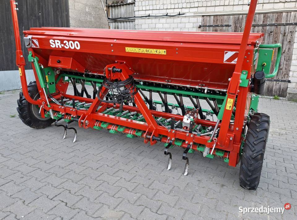 Siewnik talerzowy Agromasz SR 300 full nowy kujawsko-pomorskie Włocławek