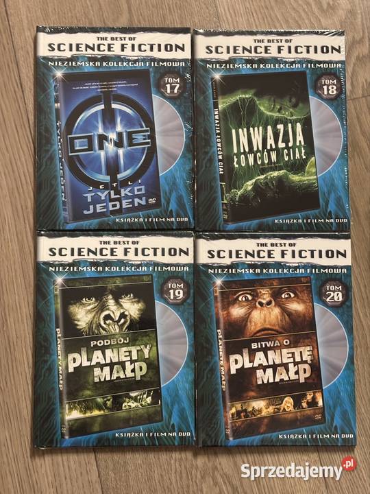 Best of Science Fiction książka i film DVD nowe Warszawa