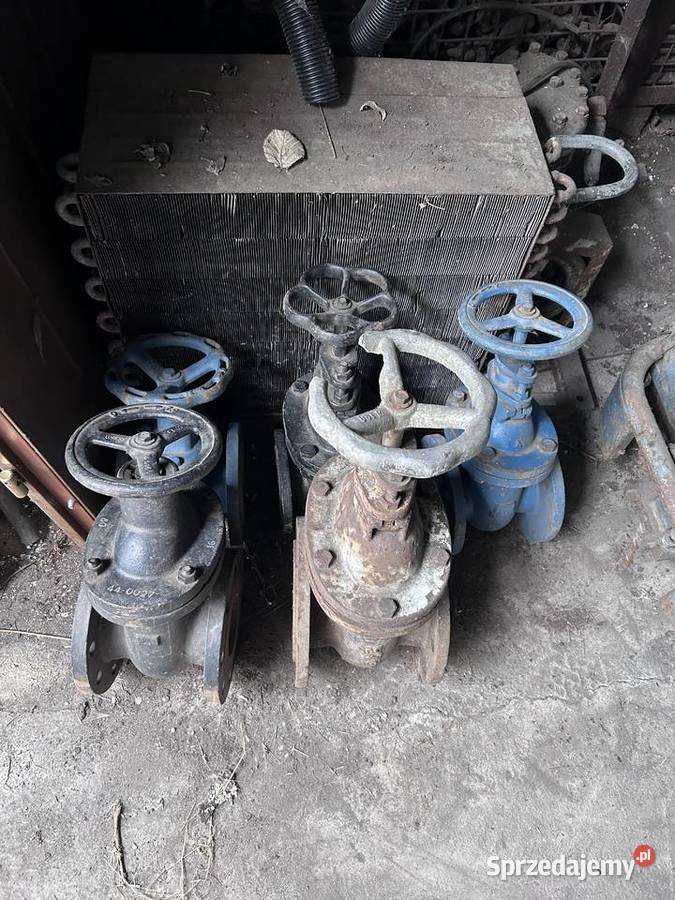 Zasuwa klinowa DN 80 demontażu szklarni Zawory Śmigiel