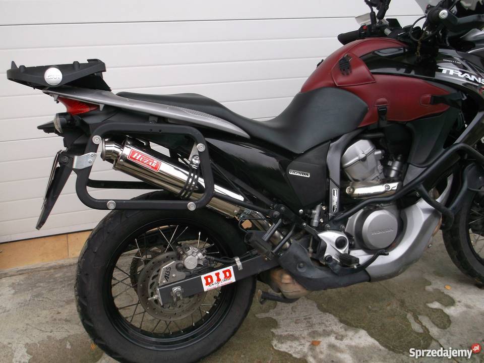 HUZAR EXHAUST wydech tłumik OWAL Honda Transalp Błażowa