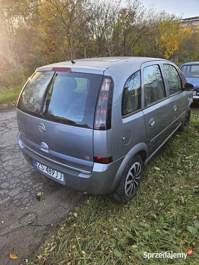 Opel Meriva 2006 r 16 b uszkodzony zachodniopomorskie Police sprzedam