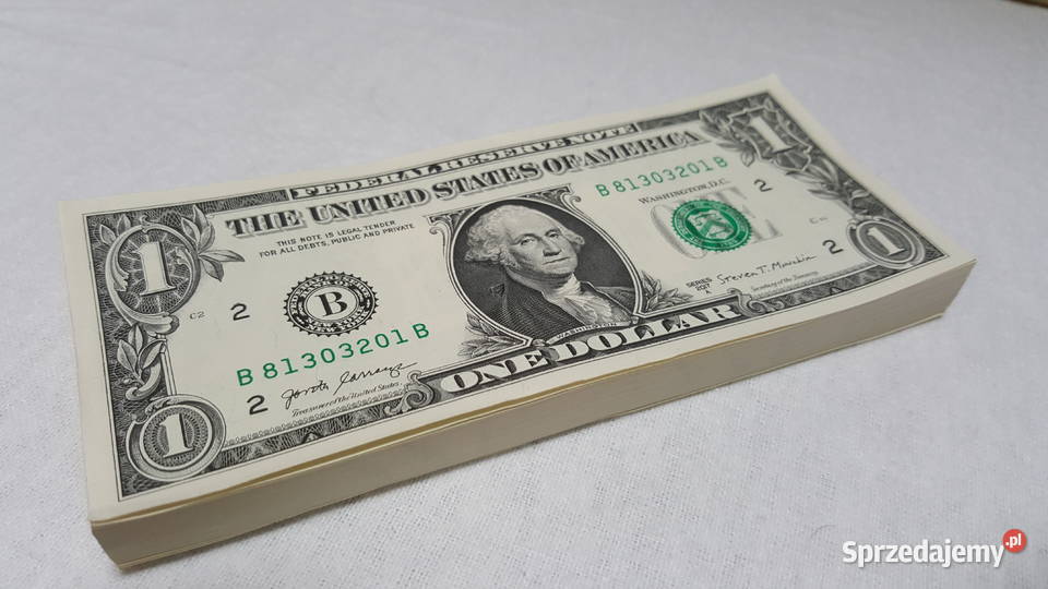 1 Dolar USA Paczka 100 Zielona Góra