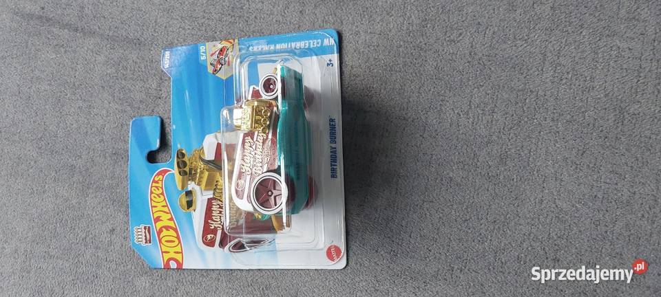 Samochodzik hot wheels Birthday Burner w wersji Radom