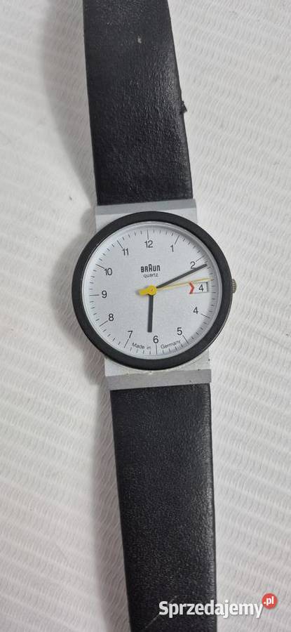 Kultowy Zegarek Braun 3 803 Bauhaus Dieter Rams Biłgoraj