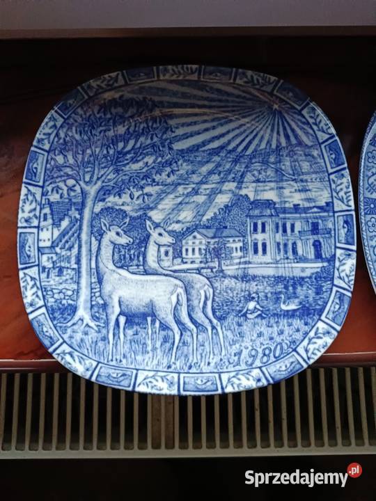 Talerze myśliwskie okolicznościowe szwedzkie