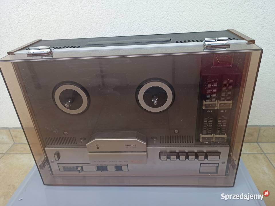 Magnetofon Szpulowy Philips N 4414 Białystok sprzedam