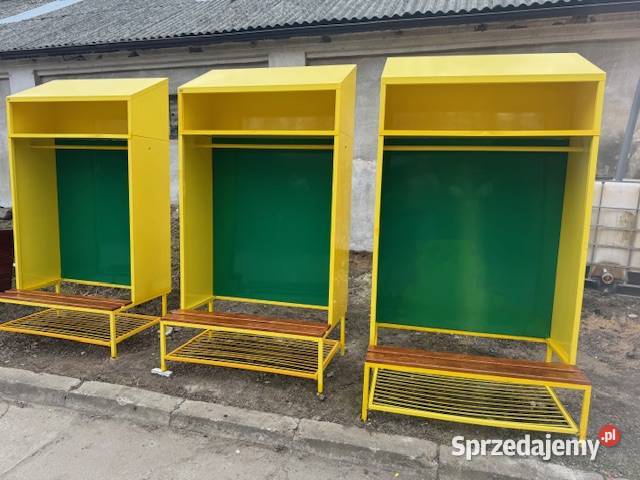 Szafa ubraniowa BHP z ławką Głogówko