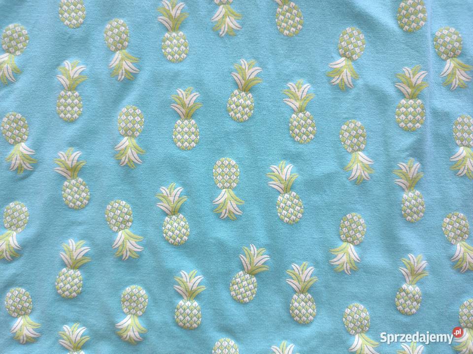 7291 BONPRIX zielonomiętowa z ananasami 5658 Kędzierzyn-Koźle