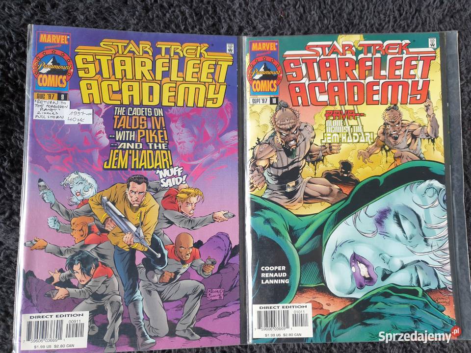 Star Trek Star Fleet Academy 2 komiksy DC USA Gdynia sprzedam