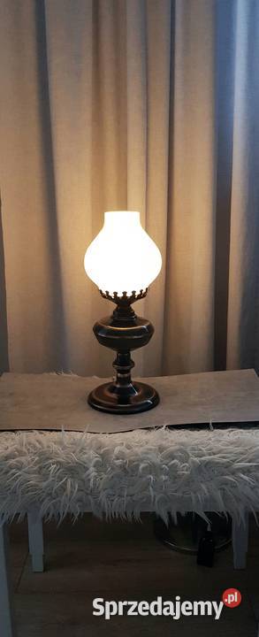 Lampa stołowa PRL Polam Wieliczka śląskie Ruda Śląska