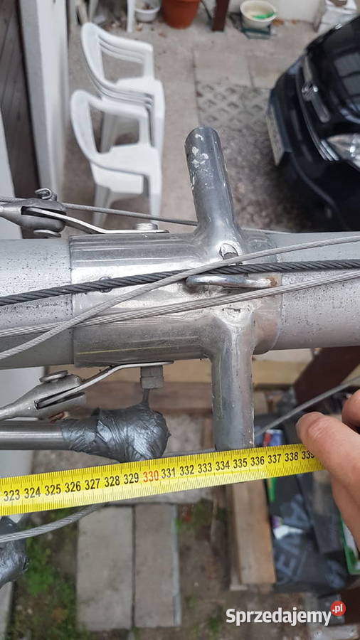 Maszt aluminiowy kompletny bom żagle Popowo-Parcele