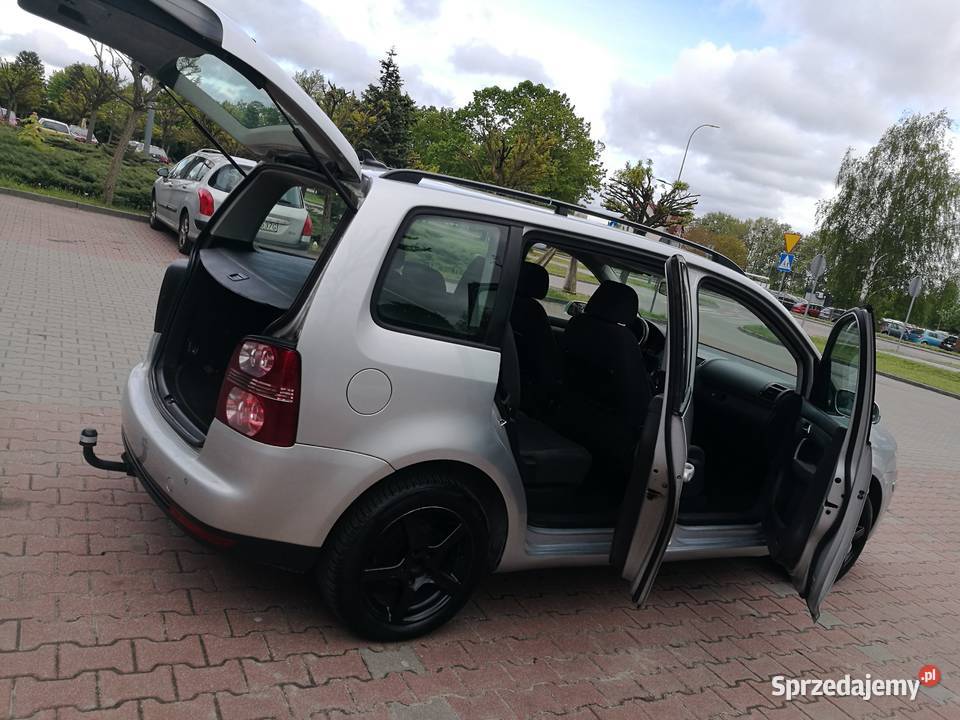 Wygodny EKONOMICZNY VW TOURAN lift r2007 p19tdi Van / Minibus Elbląg