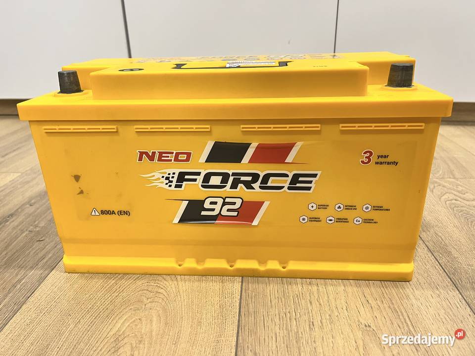 AKUMULATOR ROZRUCHOWY 12V NEO FORCE 92AH