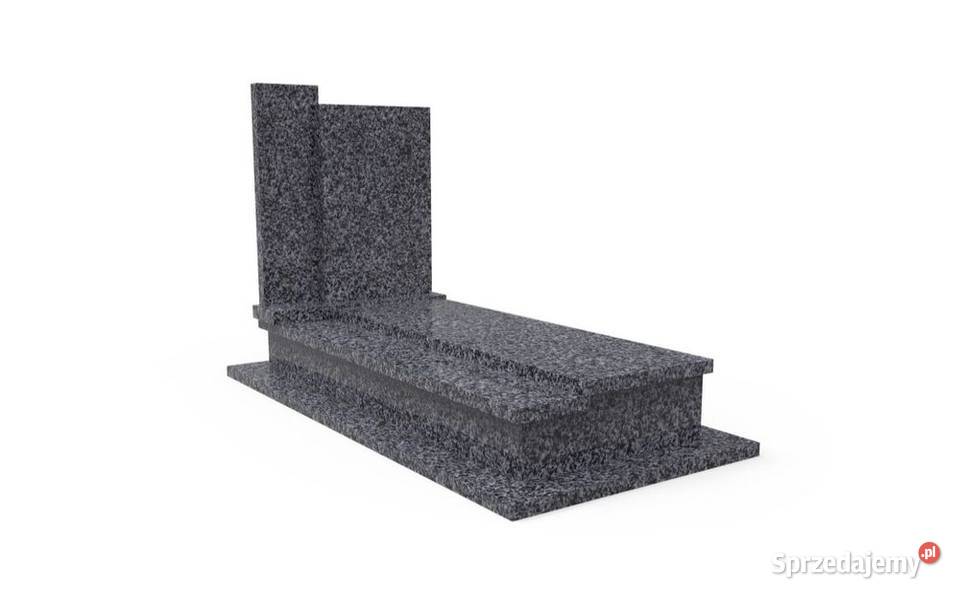 Nagrobek Granitowy Pojedynczy Premium Pomnik z łódzkie