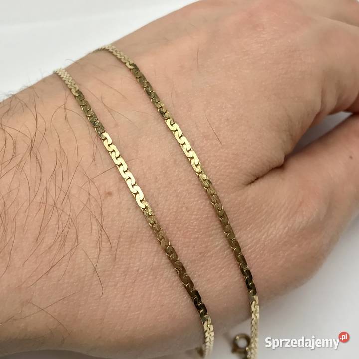 Złoty ŁAŃCUSZEK damski 585 14K cudowny Warszawa